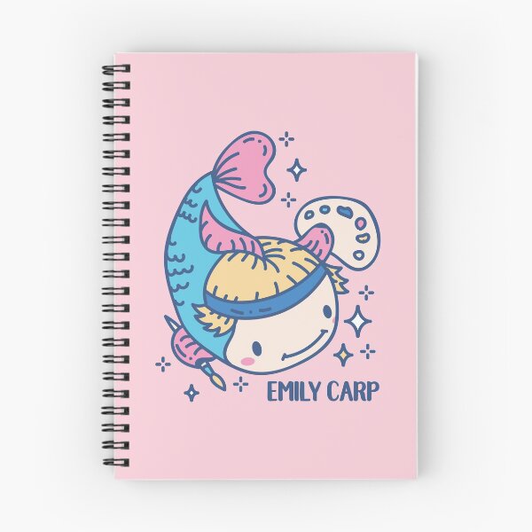 Item preview, Emily Carp Funny Animal pun  designed and sold by SPIRIMAL.