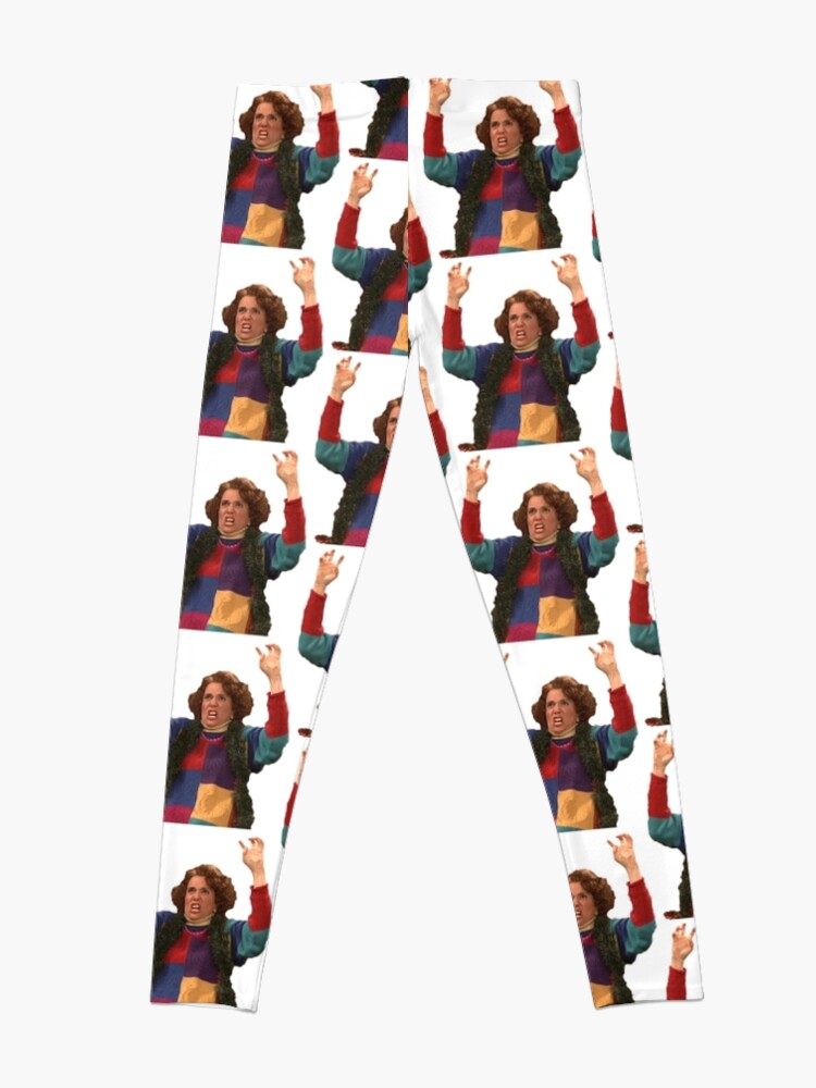 Kristen Wiig Freakin Excited Leggings For Sale By Jackiekeating Redbubble