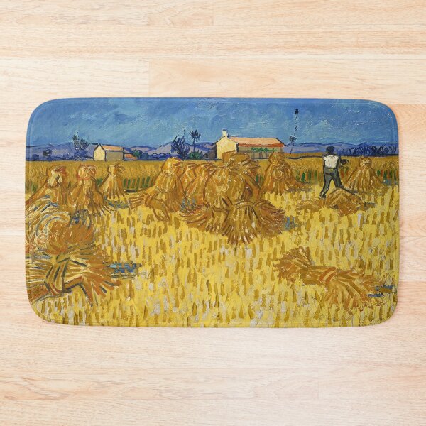 Item preview, Corn Harvest in Provence by Vincent van Gogh (1888) designed and sold by allhistory.