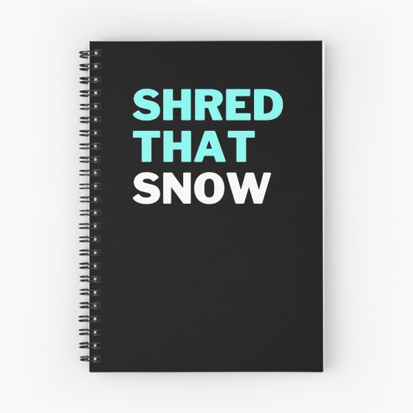 Item preview, Shred that snow (black) designed and sold by zav2001.