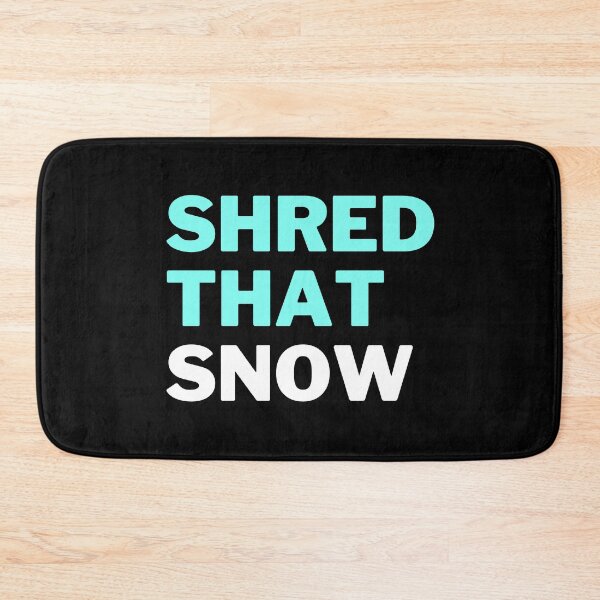 Item preview, Shred that snow (black) designed and sold by zav2001.