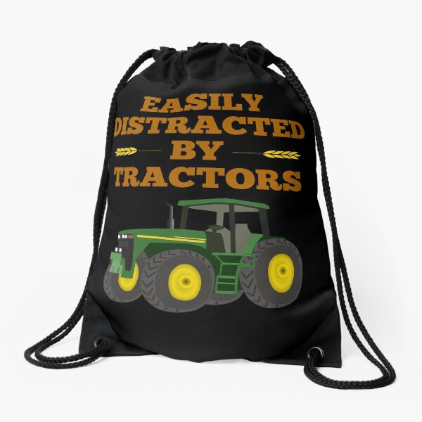 Aperçu de l'œuvre Facilement distrait par les tracteurs. Conception pour les agriculteurs qui aiment conduire un tracteur. créée et vendue par Kipcio.