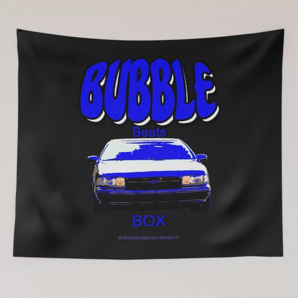 Item preview, Impala Bubble Beats Box Blue designed and sold by montezwalls.