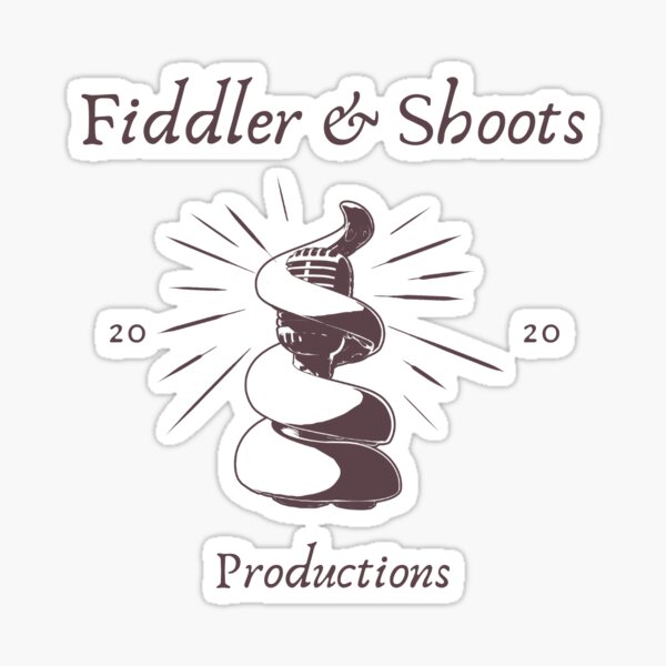 Fiddler & Shoots Sticker