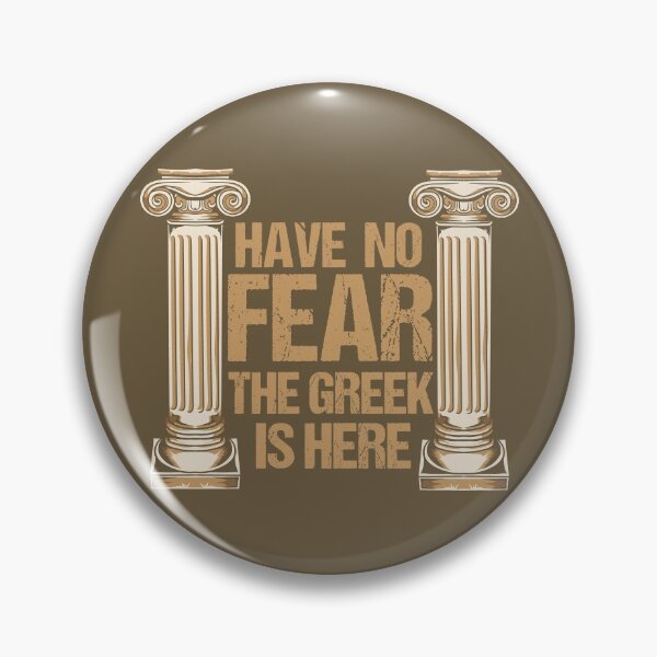 Item preview, No tengas miedo, el griego está aquí designed and sold by Sandra78.