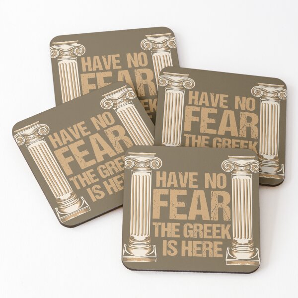 Item preview, Have No Fear The Greek Is Here designed and sold by Sandra78.