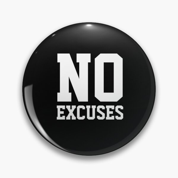 Item preview, No Excuses Workout Motivational T Shirts designed and sold by JustMindBlowing.