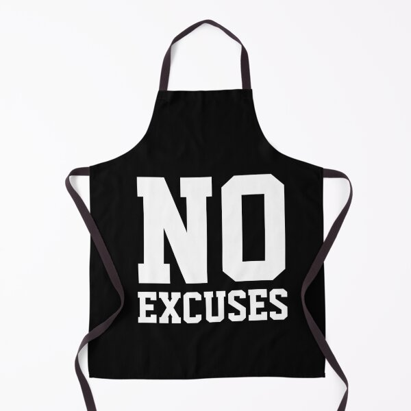 Item preview, No Excuses Workout Motivational T Shirts designed and sold by JustMindBlowing.