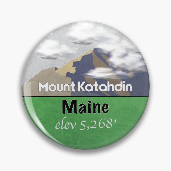 Item preview, Mount Katahdin, Maine - State Highpoint #22 designed and sold by PeakButtons.