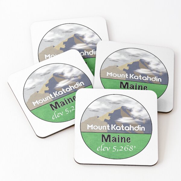 Item preview, Mount Katahdin, Maine - State Highpoint #22 designed and sold by PeakButtons.
