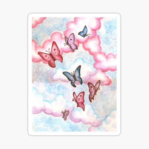 Butterfly Fantasy Sticker