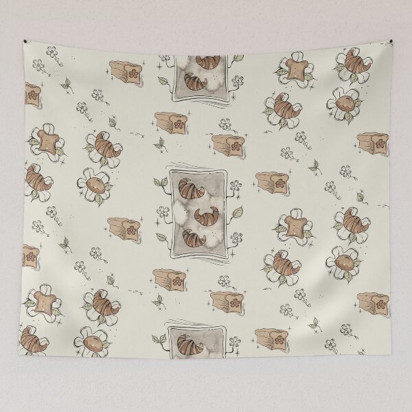 Item preview, Floral Bakery Pattern designed and sold by Molly-Lenore.