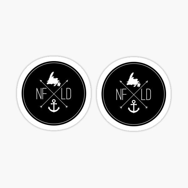 NFLD X Logo Sticker 2 Pack Sticker