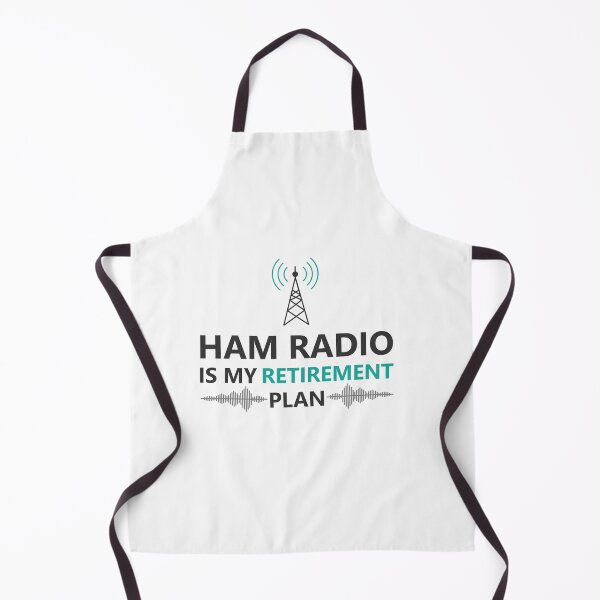 Item preview, Ham radio is my retirement plan Sign and Black & Green Text base design designed and sold by Babadollcraft.