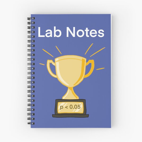 Item preview, Lucky Lab Notebook designed and sold by Science Lab Designs.