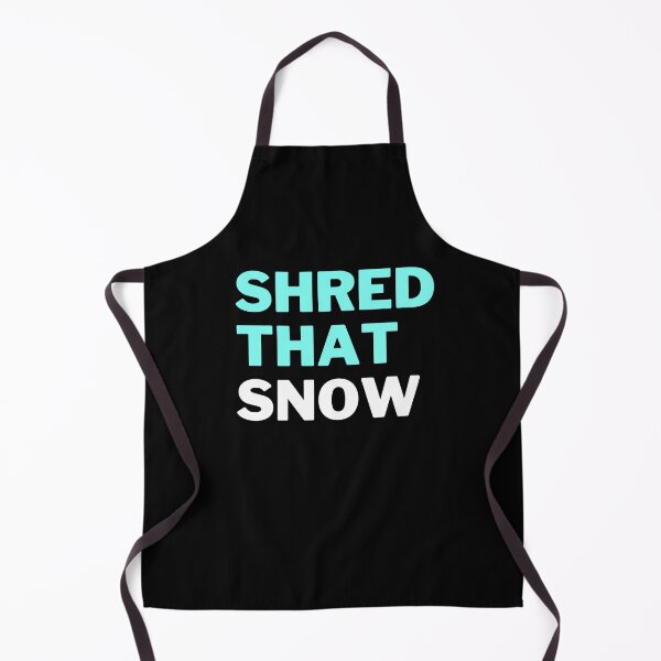 Item preview, Shred that snow (black) designed and sold by zav2001.