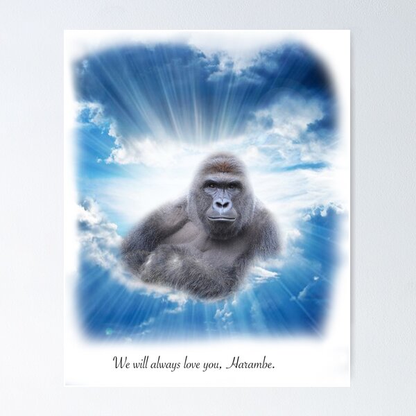 Item preview, Harambe designed and sold by Hudson Quatro.