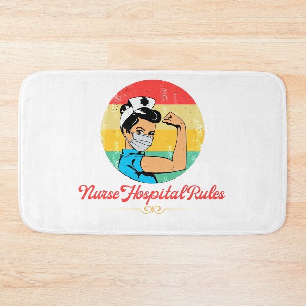 Item preview, Nurse Hospital Rules designed and sold by Cattigal.