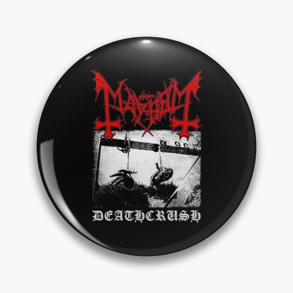 DEAD From Mayhem & Morbid Tribute Pin pelle per Yngve Ohlin 