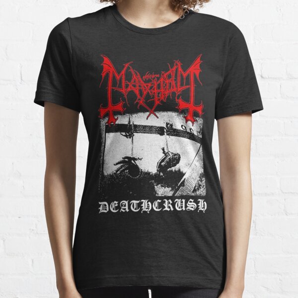 Mayhem Dead Morbid Norwegian Black Metal Euronymous Hellhammer Watain  Women's T-Shirt Tee