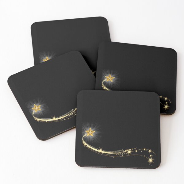 Item preview, golden shooting star. designed and sold by RysEmporium.