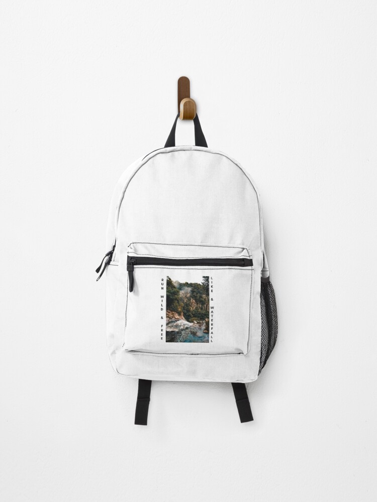 Thumbnail 1 of 3, Backpack, Waterfall designed and sold by StuffbyJudith.