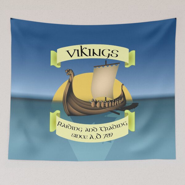 Item preview, Vikings Raiding and Trading designed and sold by InterestingImag.