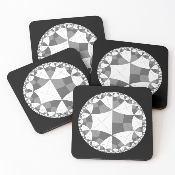 Item preview, hyperbolic square tiling designed and sold by egg-pdf.