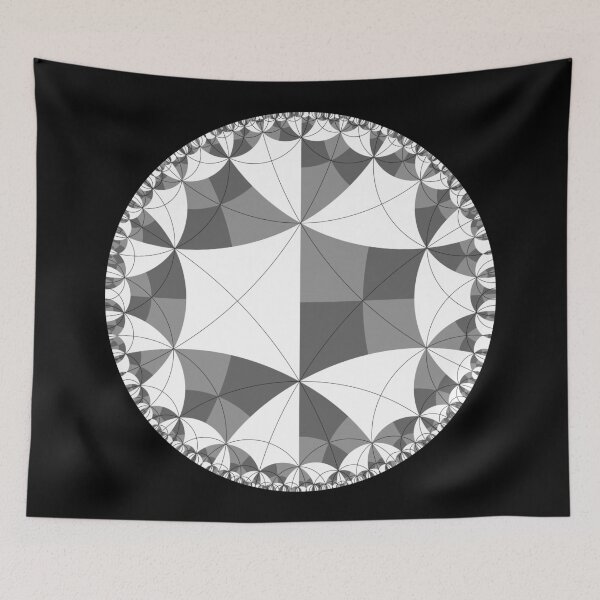 Item preview, hyperbolic square tiling designed and sold by egg-pdf.