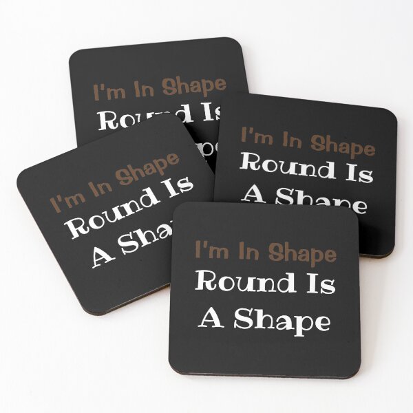 Item preview, I’m In Shape, Round Is A Shape designed and sold by Abdelhakim-ben.