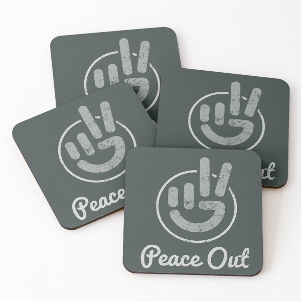 Item preview, Peace Out - Spruce designed and sold by PrairieGrouse.