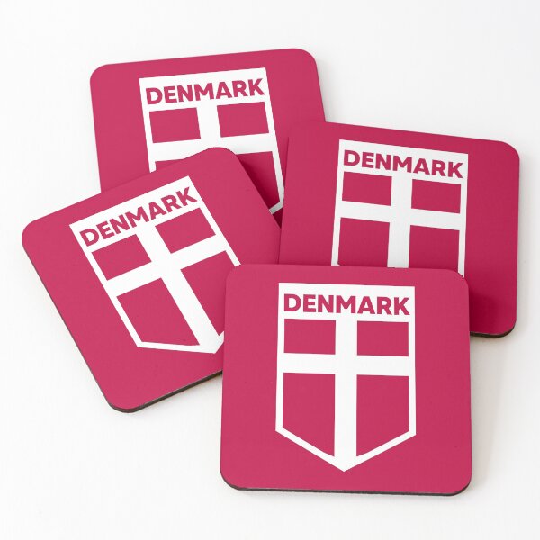 Item preview, Denmark Flag Emblem designed and sold by SLAG-Creative.