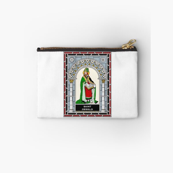 Item preview, ST OSWALD under STAINED GLASS designed and sold by CatholicSaints.