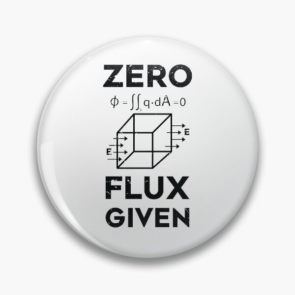 Item preview, Zero Flux Given Gauss Law Physics designed and sold by TheMattDesigns.
