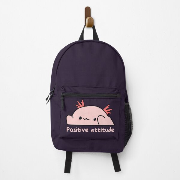 Item preview, Cute Positive Attitude Leucistic Axolotl  designed and sold by lazarosdesign.