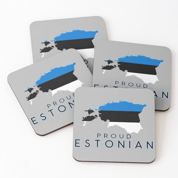 Item preview, Proud Estonian Country Flag Of Estonia Outline designed and sold by JG0024.