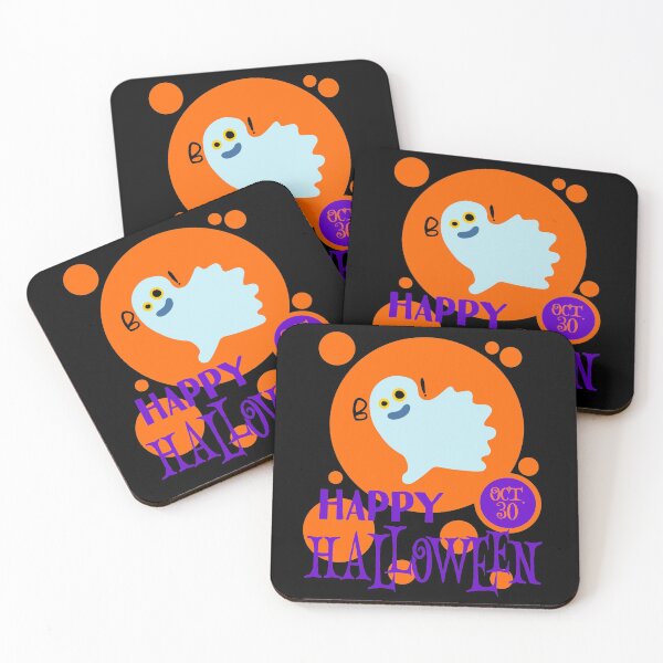 Item preview, Happy Halloween Ghost  designed and sold by sandpiperstudio.