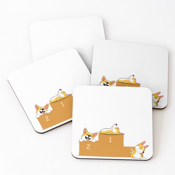 Item preview, Corgis tired after a race designed and sold by T2oodle.