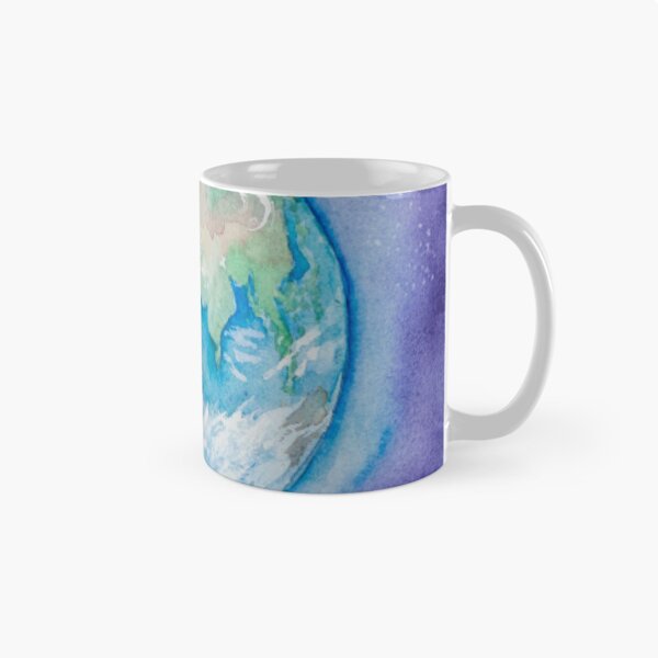 Item preview, Earth Sphere design with blue colour by painting art designed and sold by VIVEK KUMAR RAI.