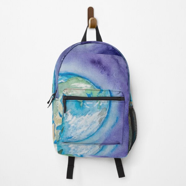 Item preview, Earth Sphere design with blue colour by painting art designed and sold by VIVEK KUMAR RAI.