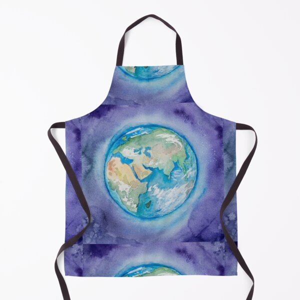 Item preview, Earth Sphere design with blue colour by painting art designed and sold by VIVEK KUMAR RAI.