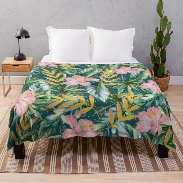 Item preview, Tropical Floral Pattern designed and sold by Pearl-Island.
