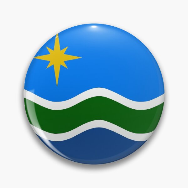 Item preview, Duluth City Flag Emblem designed and sold by SLAG-Creative.