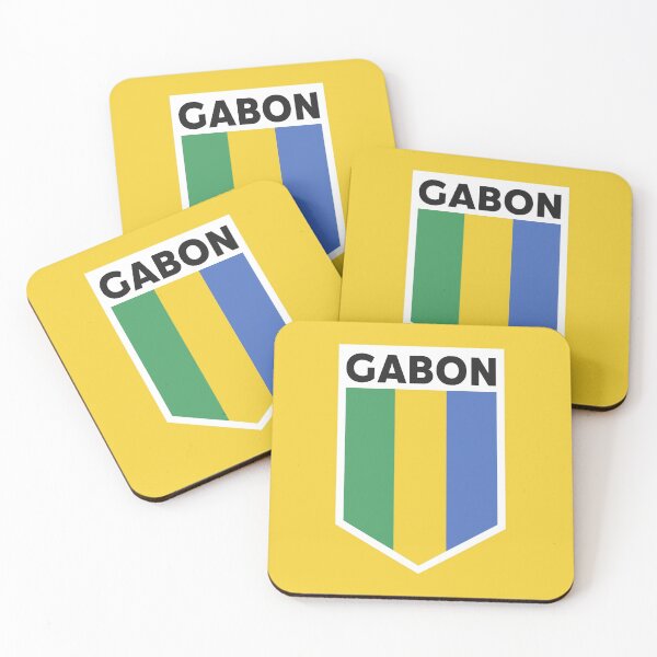 Item preview, Gabon Flag Emblem designed and sold by SLAG-Creative.