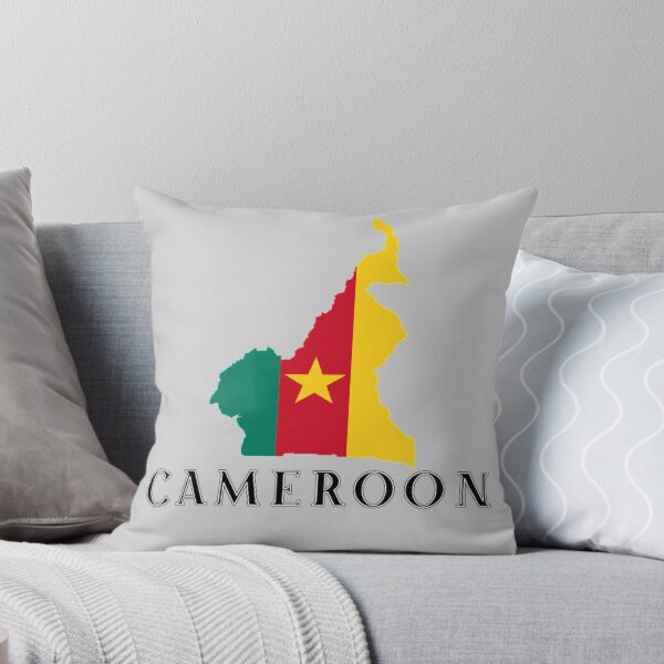 Artikelvorschau, Kamerunische Flagge von Kamerun Umriss entworfen und verkauft von JG0024.
