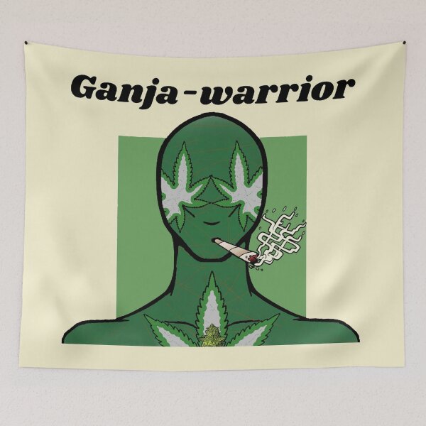 Item preview, Weed Lover Ganja Warrior designed and sold by Hypnotees.