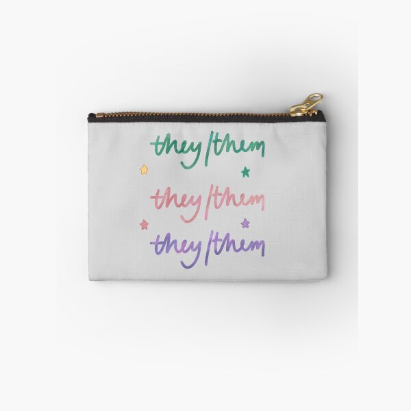 Item preview, They/Them Pronoun Stickers designed and sold by bethanderson.