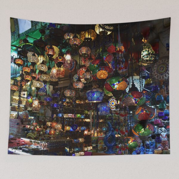 Item preview, Colorful Turkish Lamps in the Grand Bazaar designed and sold by Lara-vez.