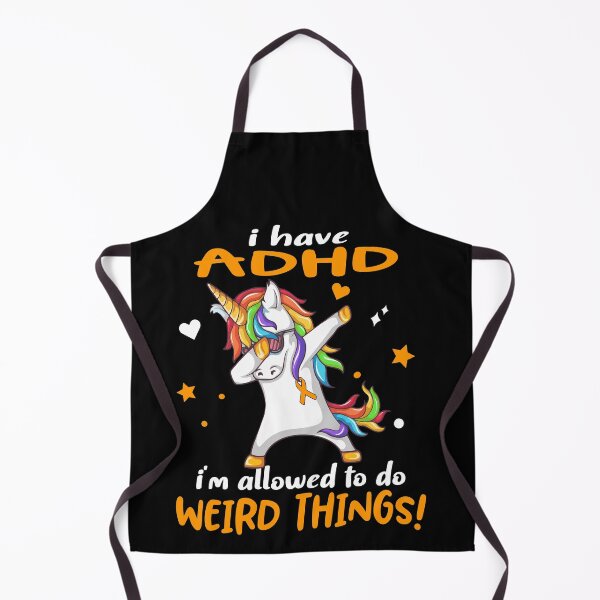 Item preview, ADHD Warrior I'm Allowed To Do Weird Things designed and sold by Brad-FI.
