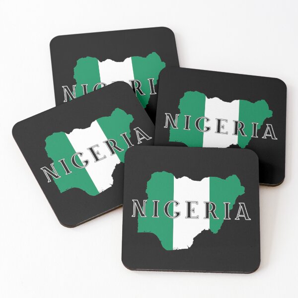 Item preview, Nigerian Flag Of Nigeria Outline designed and sold by JG0024.